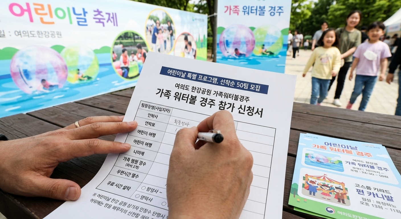 어린이날엔 가족 단위 프로그램이 힘을 줬어요
