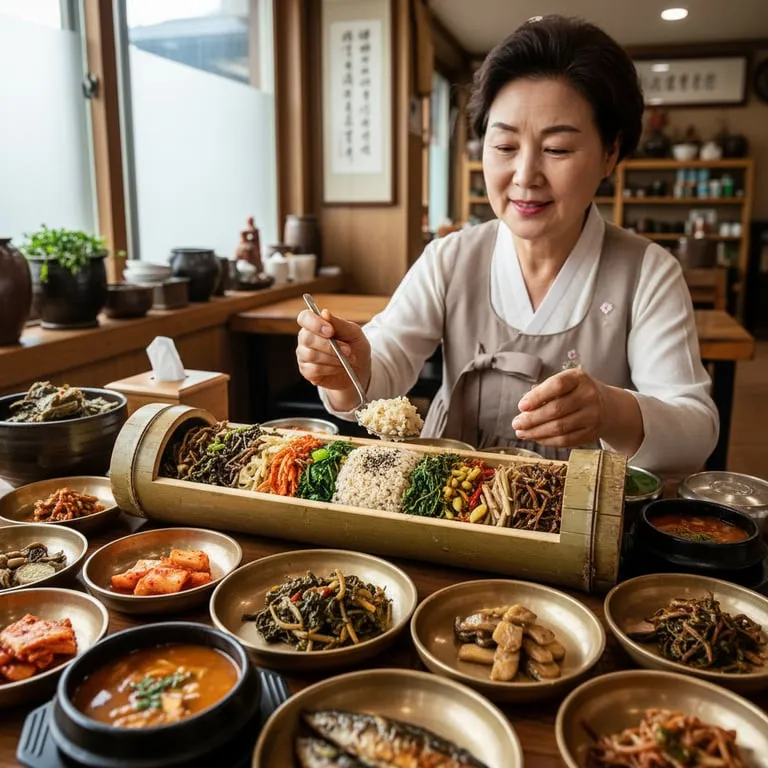 [하동 맛집] 40년 전통 산채나물대통밥 성남식당