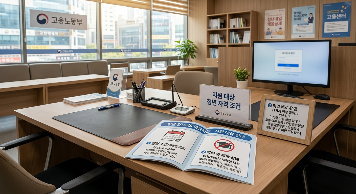 지원 대상 청년 자격 조건