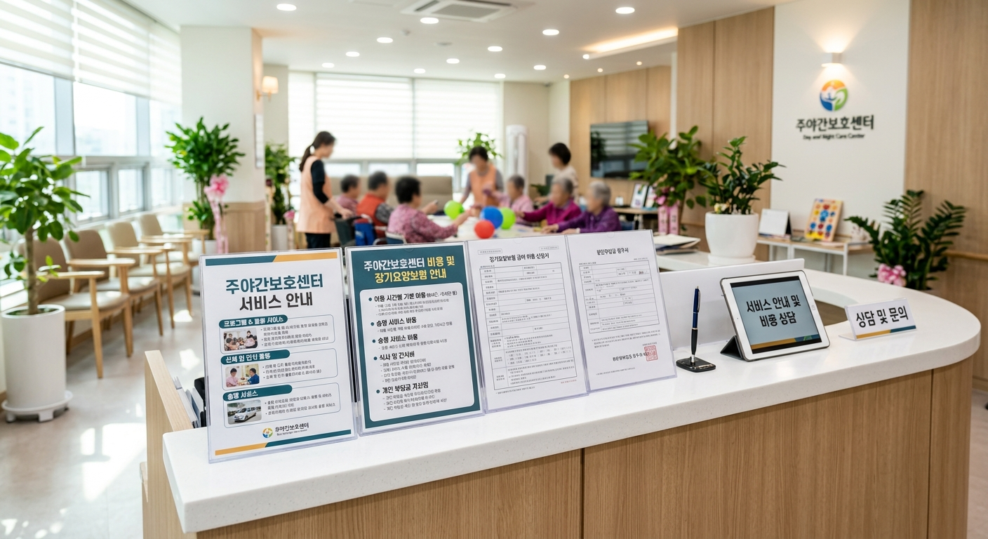 주야간보호센터 서비스 특징 및 비용 구조