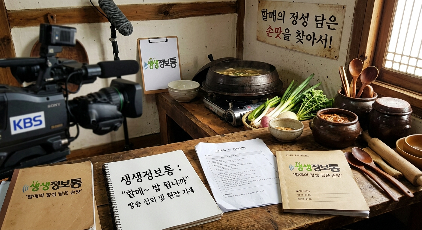 생생정보통, 할매의 정성 담은 손맛을 찾아서!
