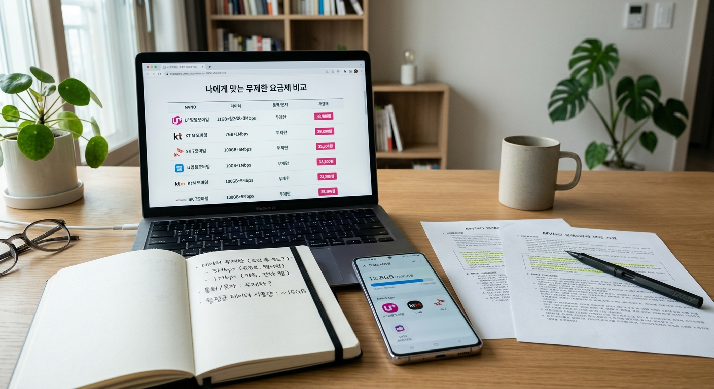 나에게 맞는 요금제 선택 기준