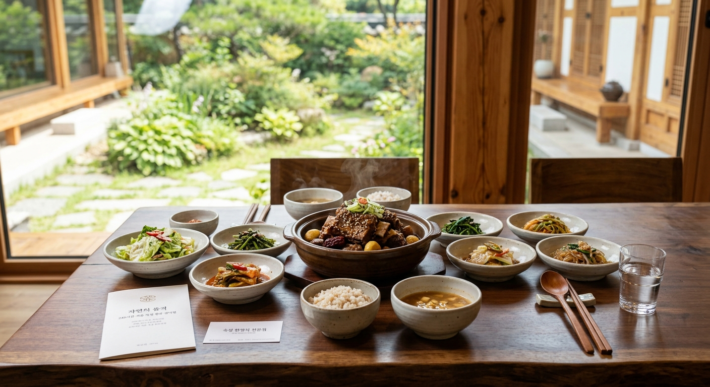 과천 맛집 – 깊은 내공의 숙성 한정식 전문점