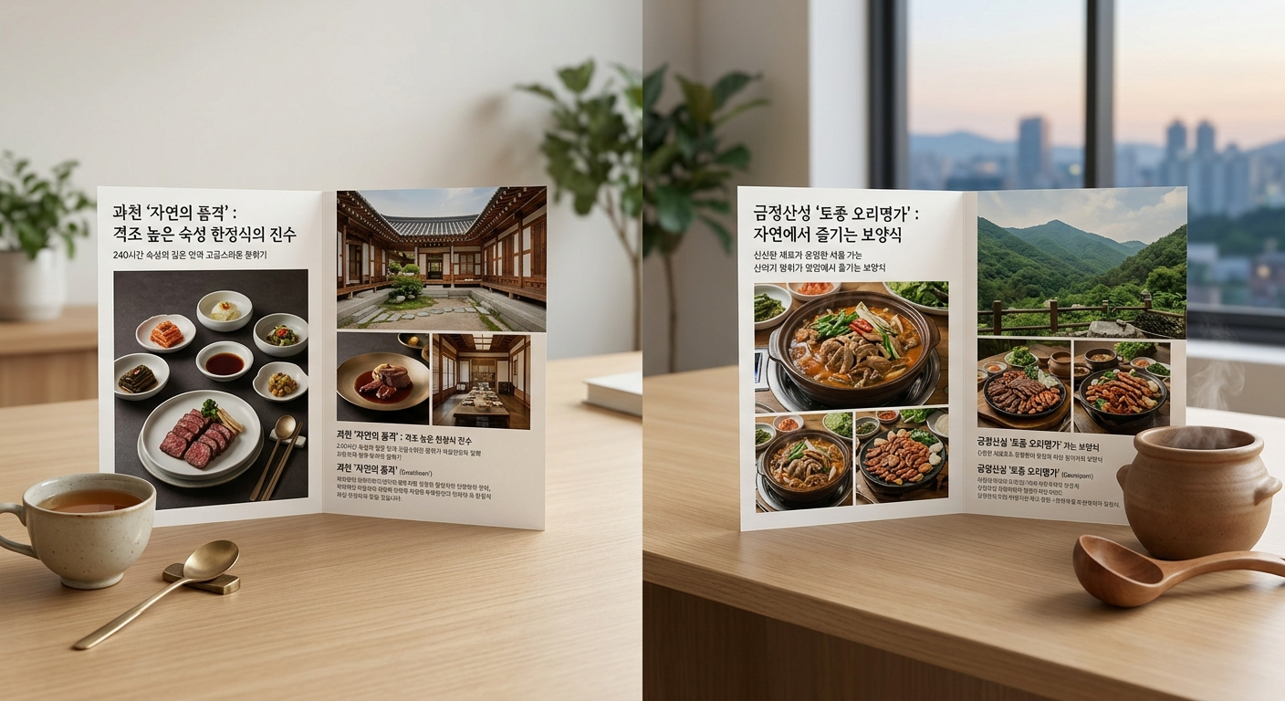 두 맛집의 특별한 매력 전격 비교 – 당신의 선택은?!