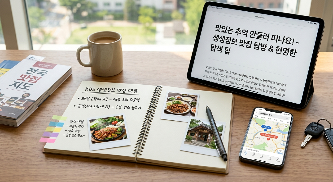 맛있는 추억 만들러 떠나요!
