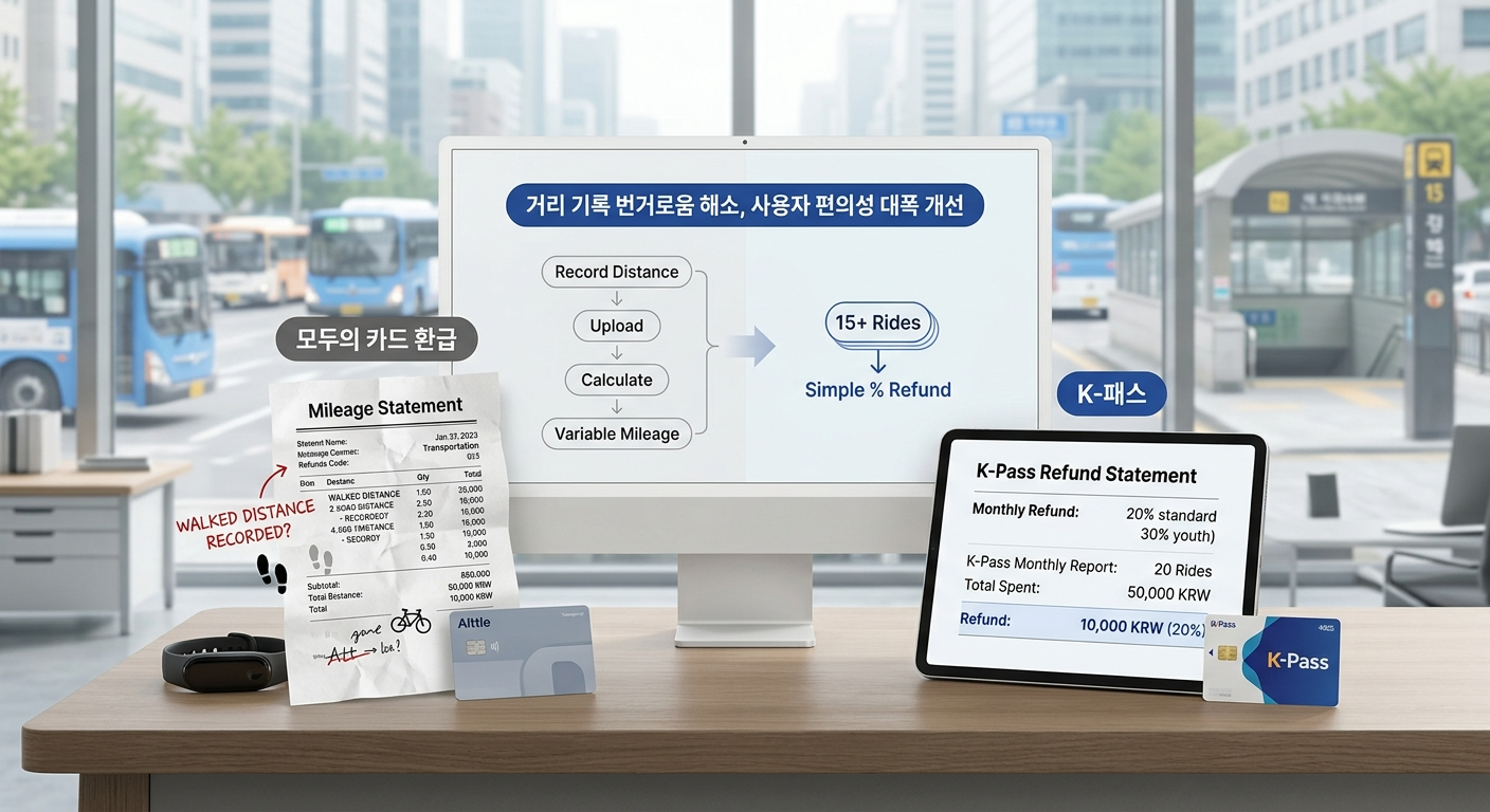 K-패스와 모두의 카드 환급: 기본 개념 이해