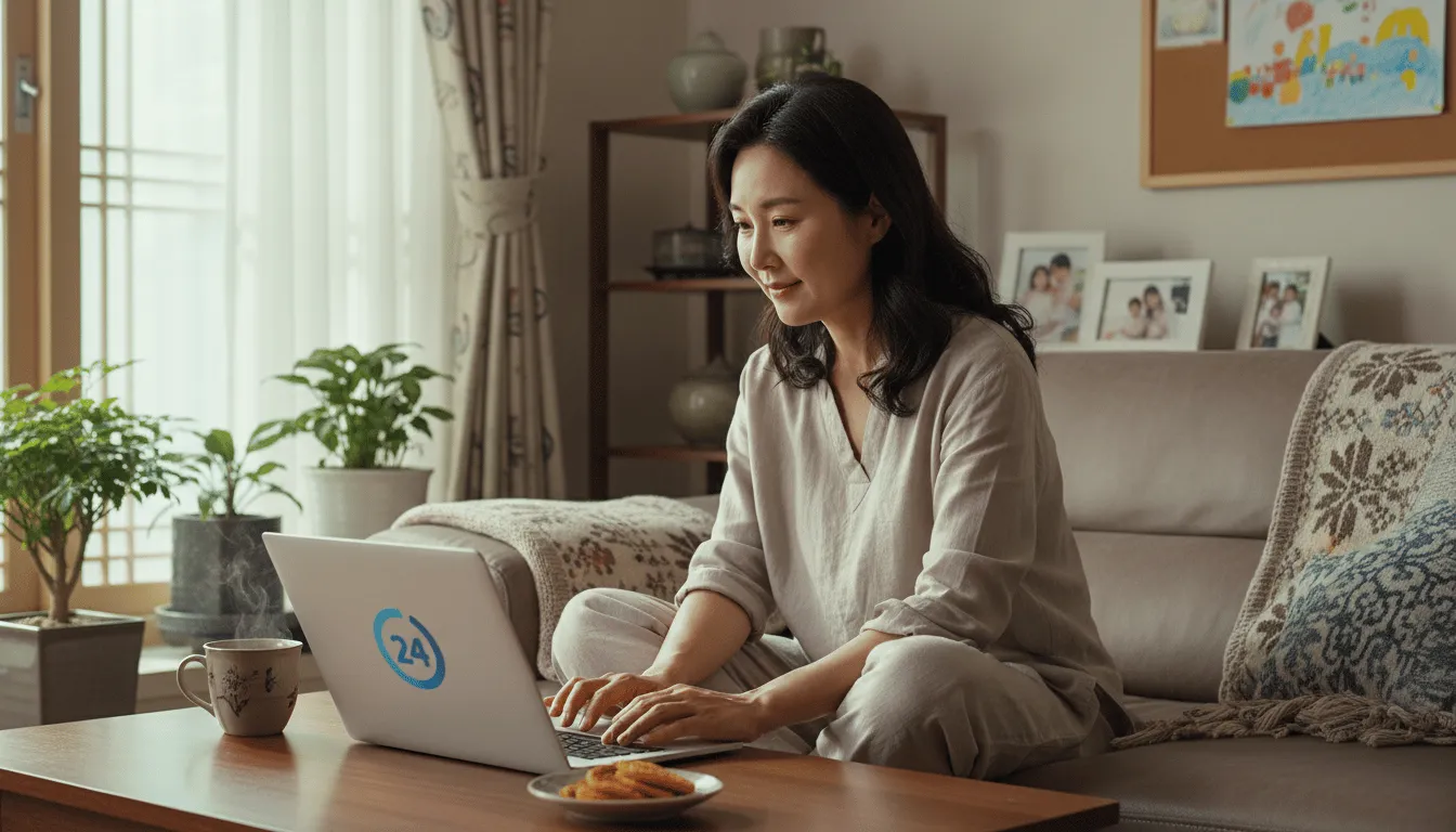 온라인 발급, 이렇게 진행해 보세요