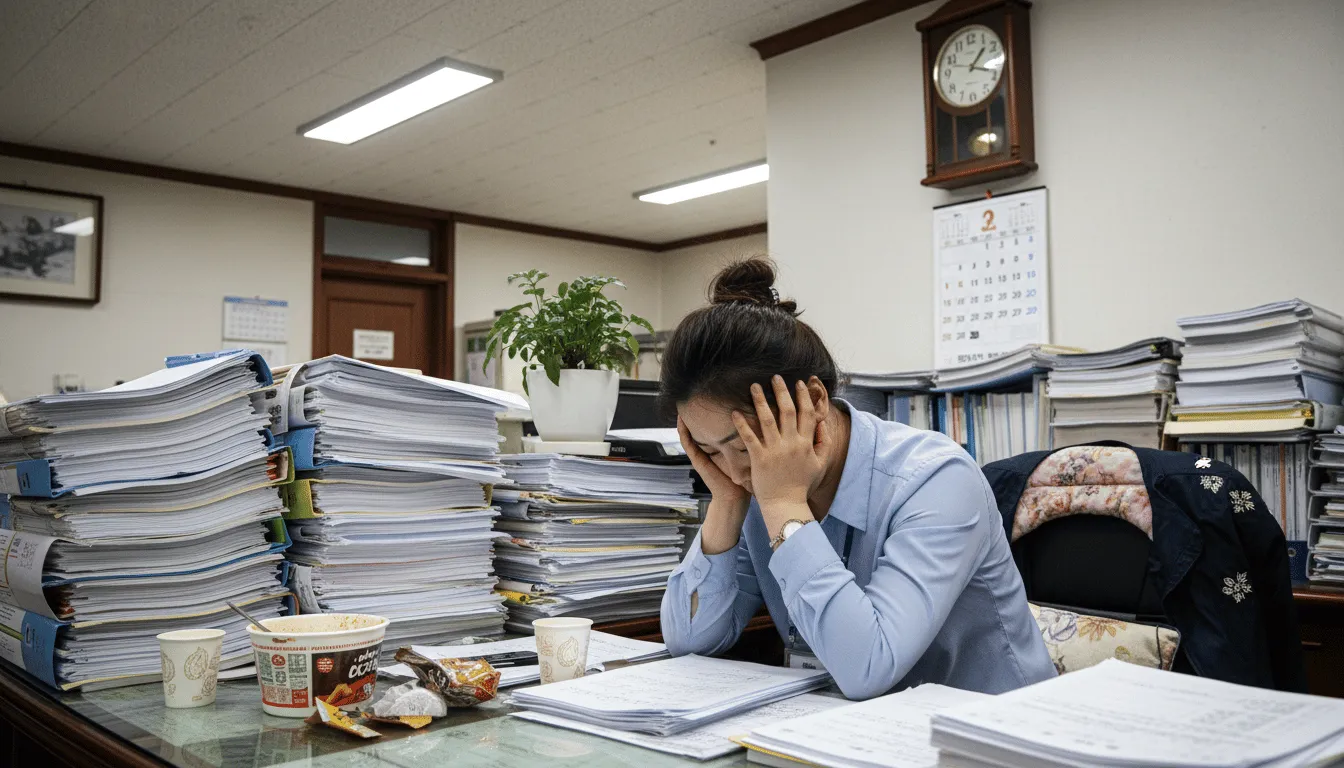 우리 공무원님들, 그동안 얼마나 힘드셨을까요?