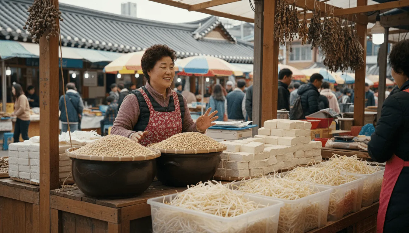 콩, 영양 가득한 작물의 움직임