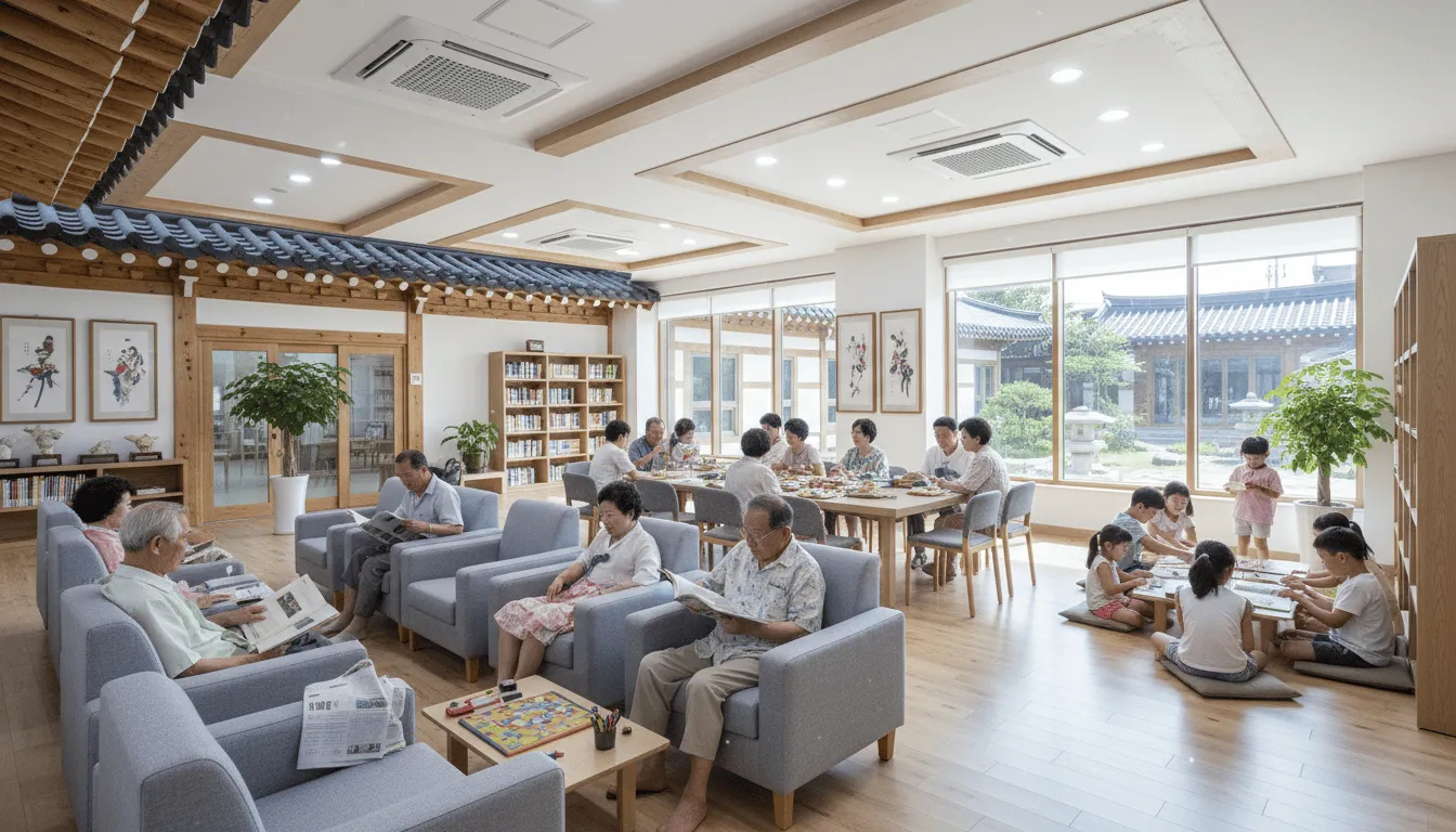 폭염·폭우에도 더 안전하게 동네 도서관·경로당 318곳 새단장