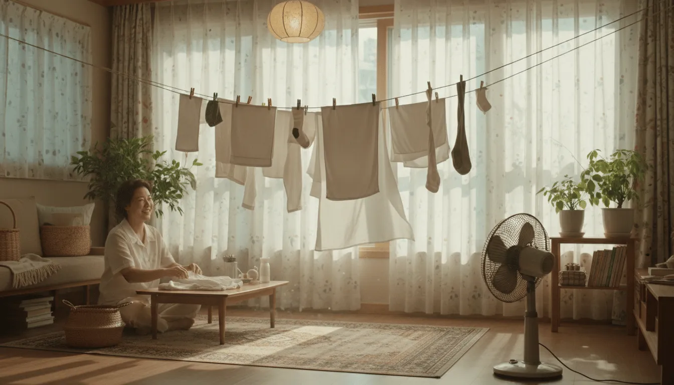 냄새 없이 보송하게 말리는 특급 노하우