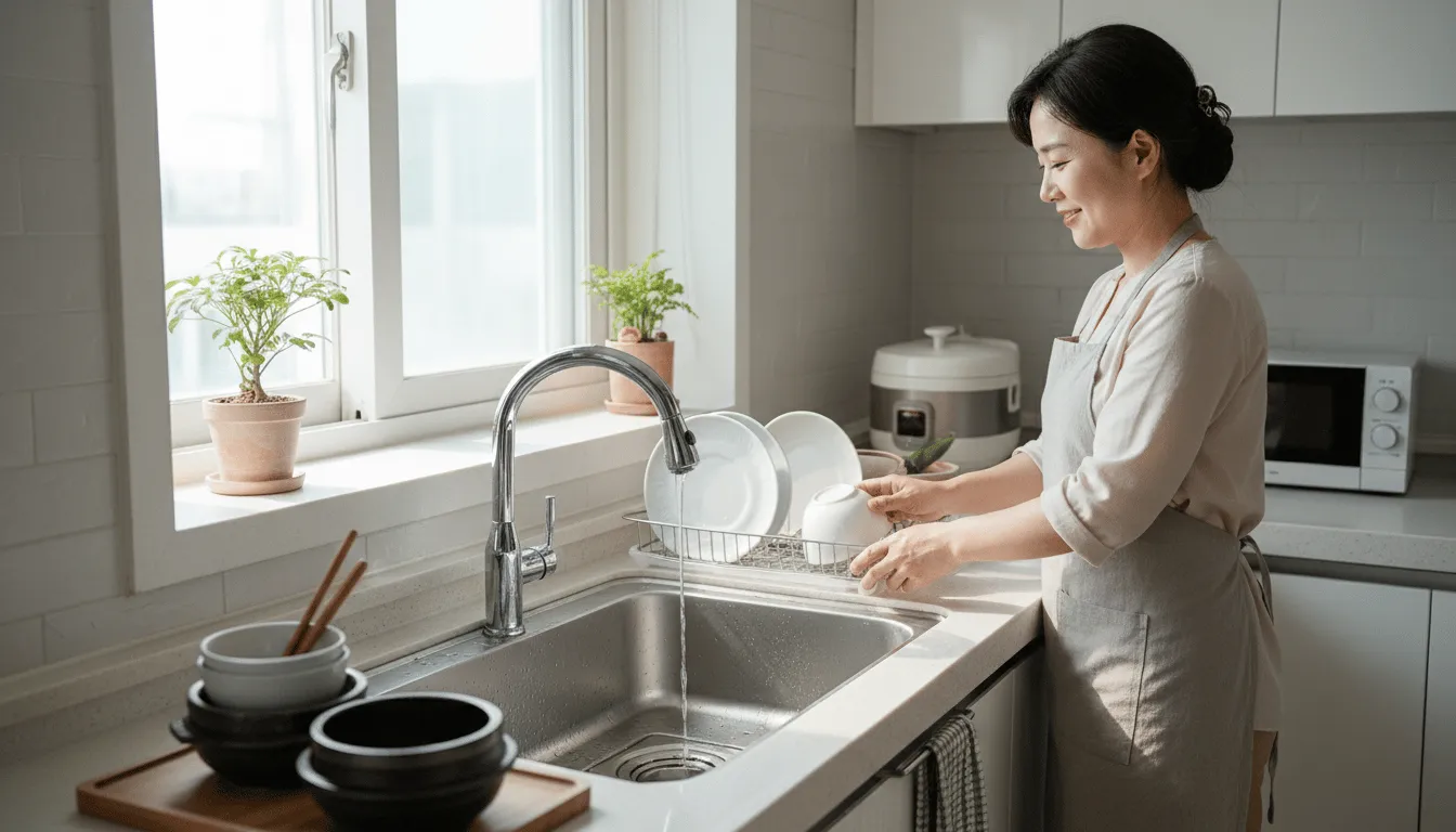 주방 배수구 냄새 관리 정리 팁