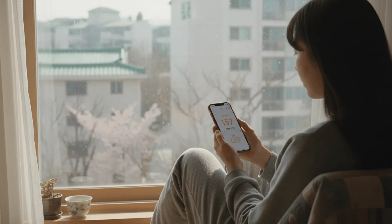 미세먼지, 이렇게 확인하고 대비해요!