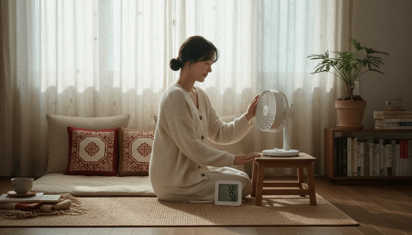 냉방병 예방을 위한 실용적인 온도 관리 꿀팁