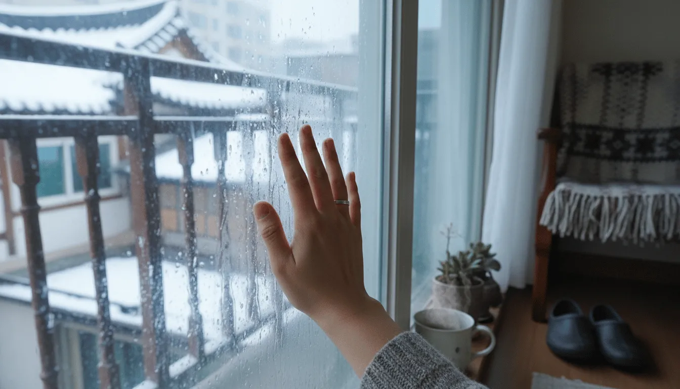 겨울철 베란다 결로 체크 포인트