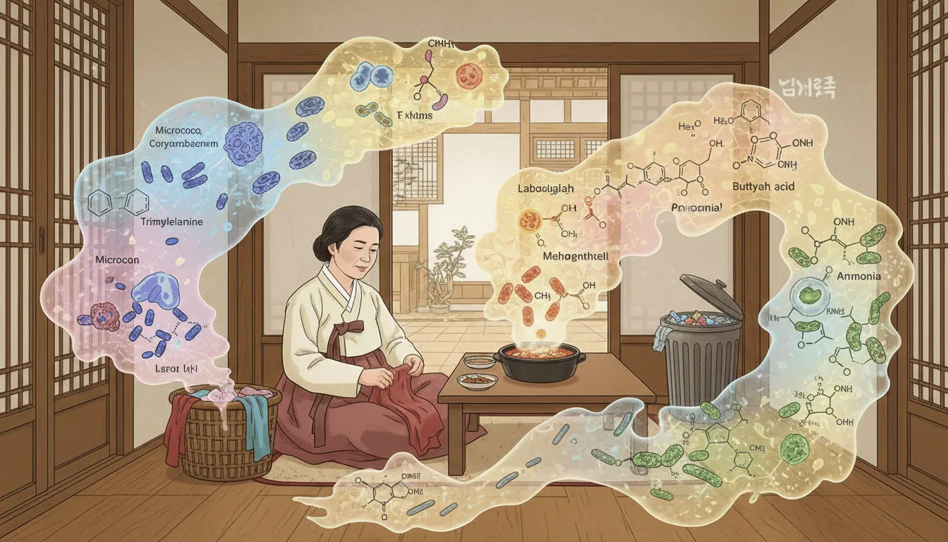 냄새는 왜 생기는 걸까요? - 냄새 발생의 과학적 이해