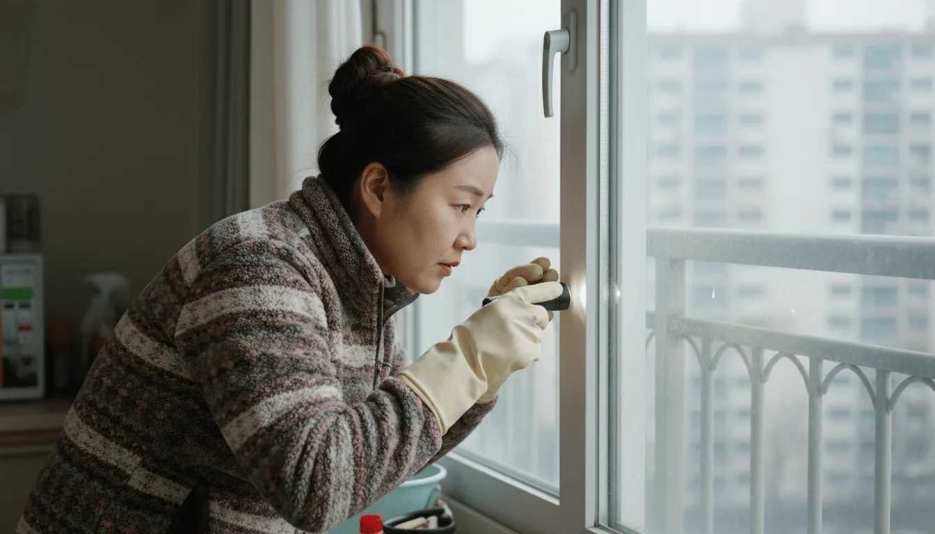 겨울철 베란다 점검 순서와 관리 팁