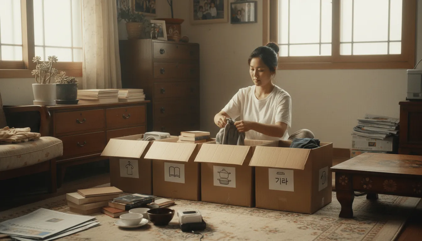 성공적인 수납 정리의 첫걸음, 비우기