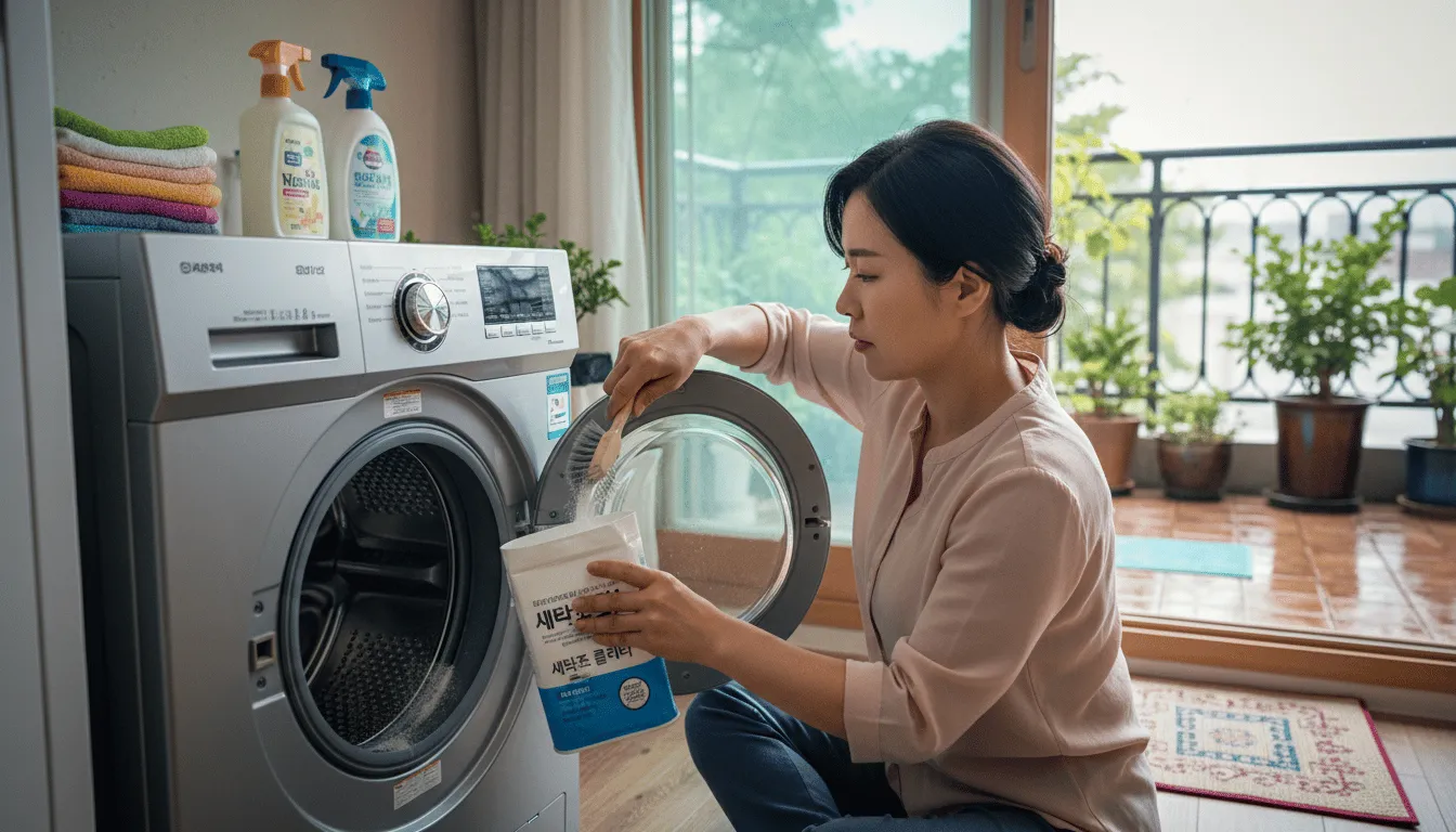 빨래 투입 전 준비, 꿉꿉함 제로에 도전해요