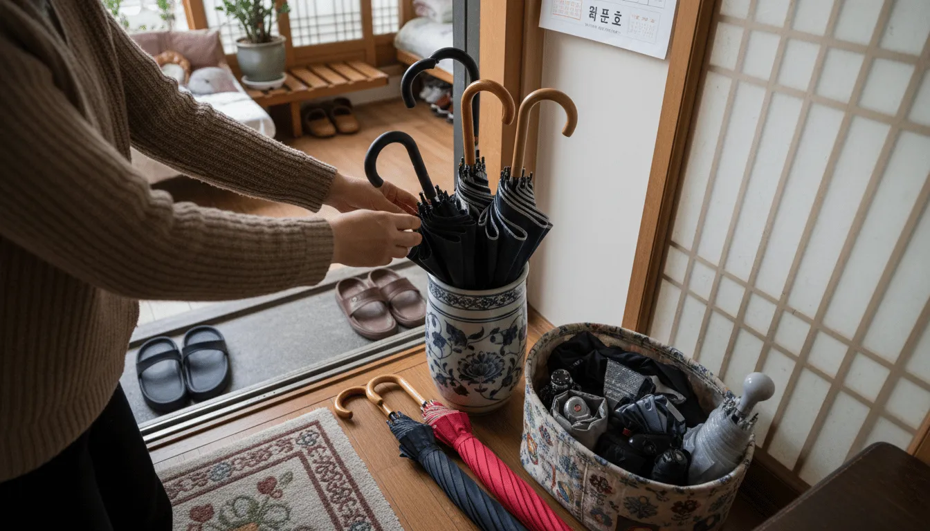 우산 종류별 분류, 이게 첫걸음이래요