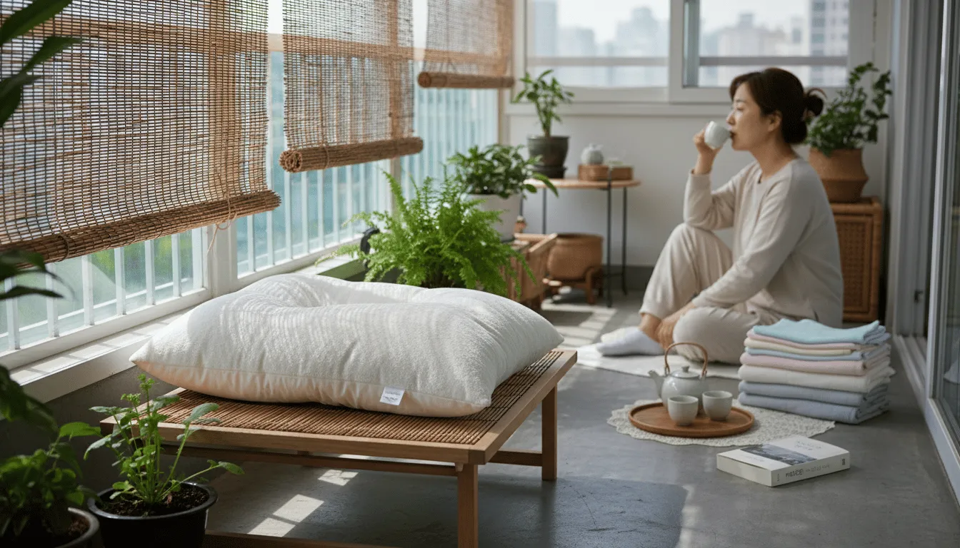 일상생활 속 베개 냄새 예방 관리법