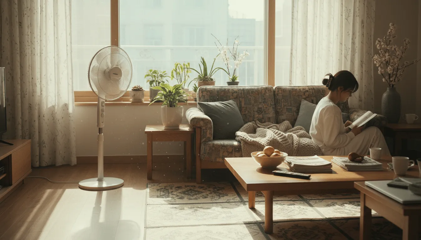 선풍기, 바람의 예술을 느껴보세요!