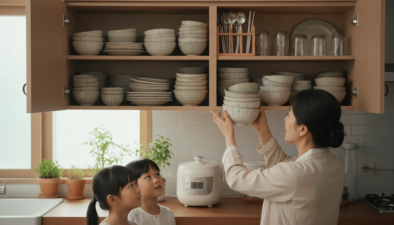 우리 집 식탁에 꼭 필요한 그릇은 몇 개일까요? - 기능과 수량의 균형